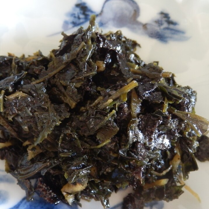 茶殻(茶がら)と海苔の佃煮